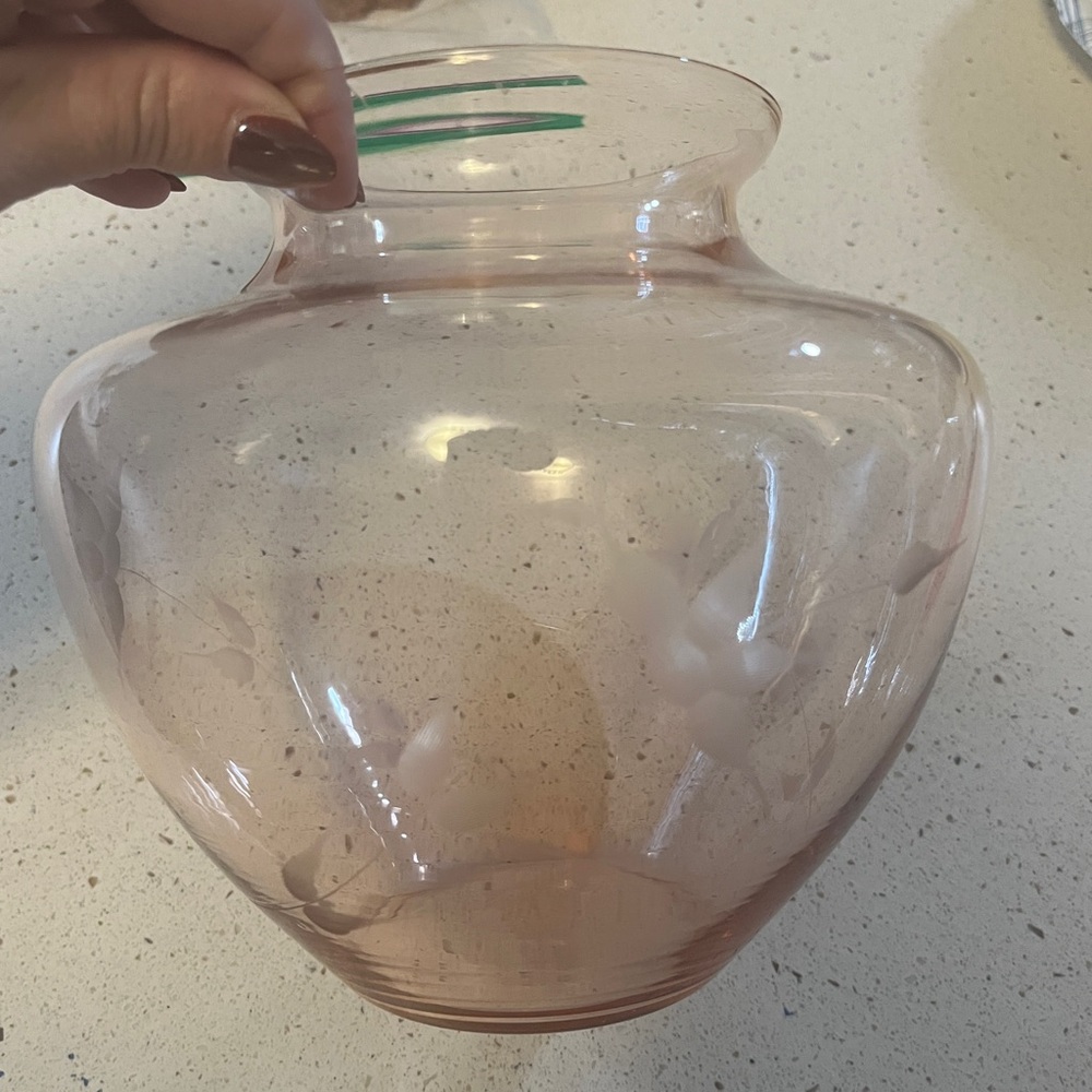 Elegant Pink Depression Glass Set